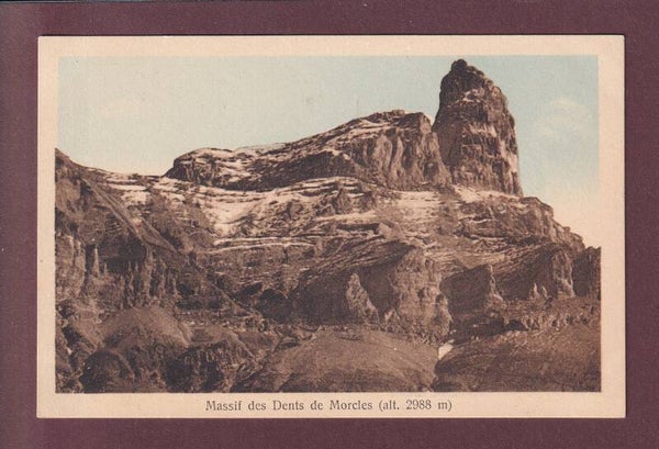 Massif des DENTS DE MORCLES