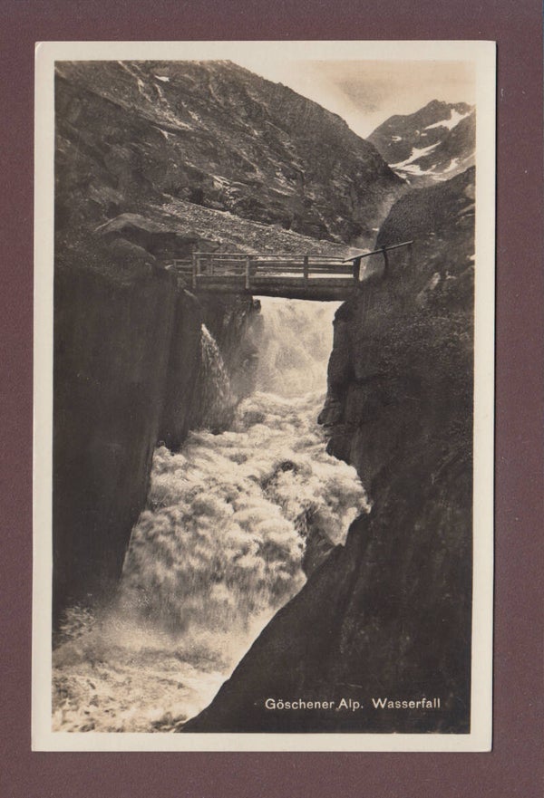 Göschener Alp - WASSERFALL