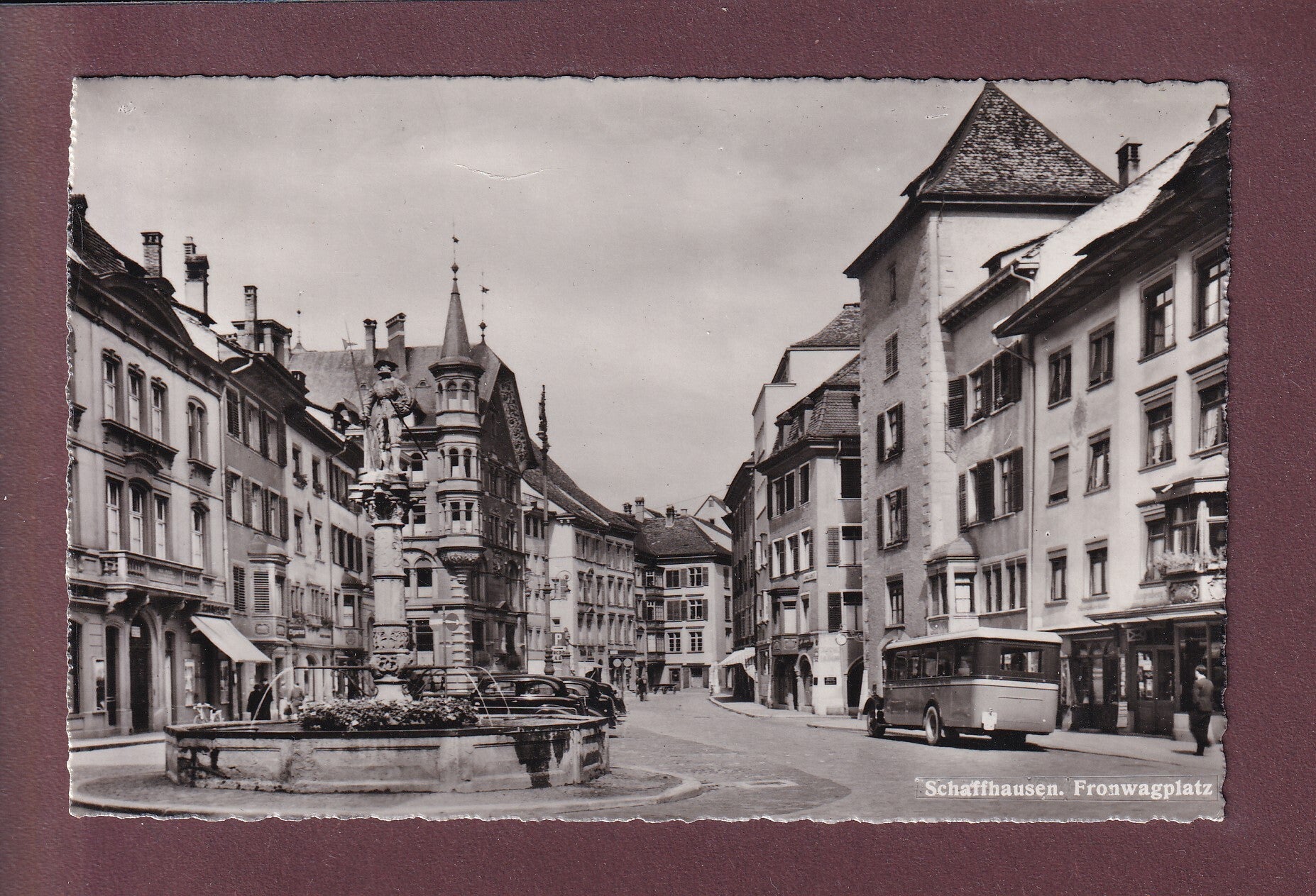 SCHAFFHAUSEN - Fronwagplatz - Postauto