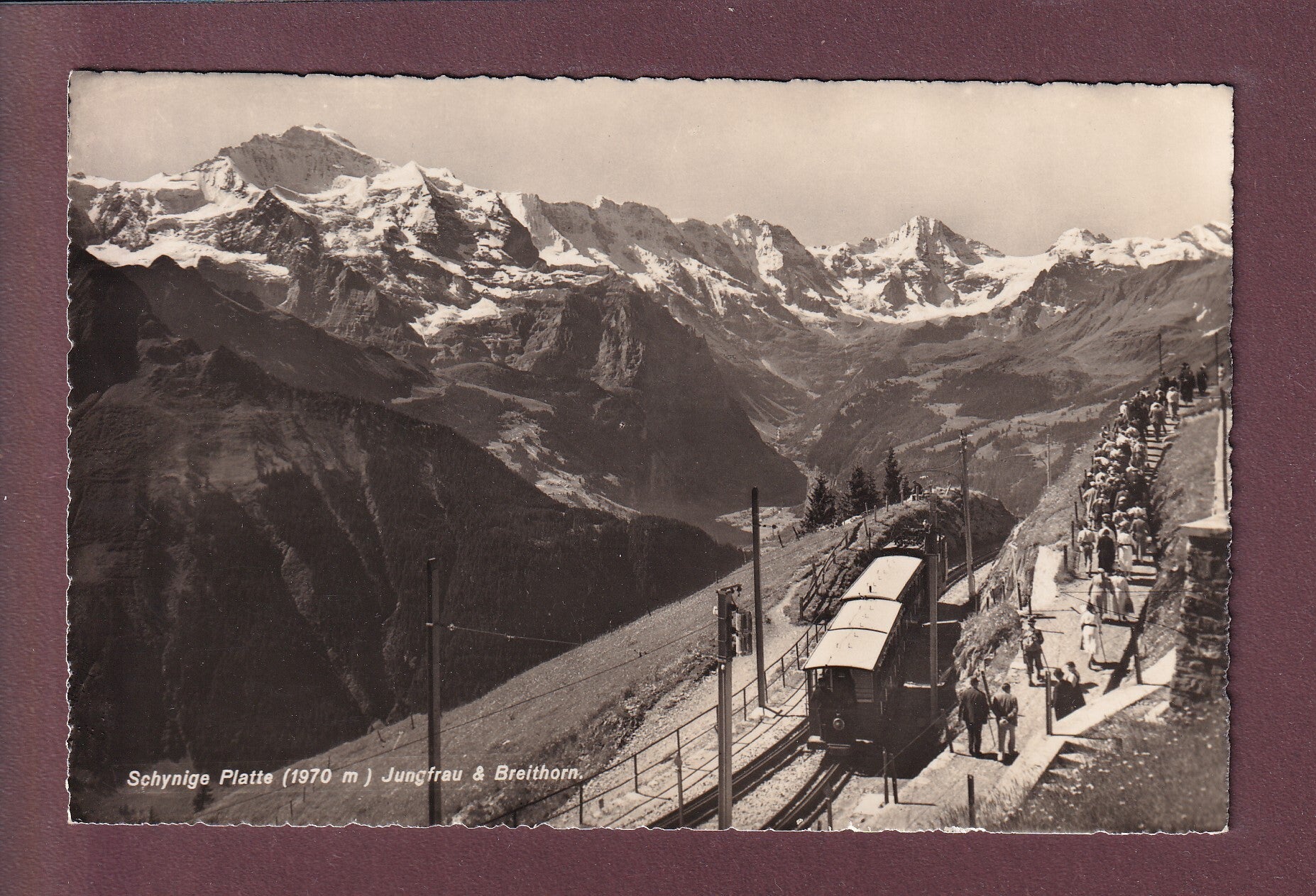 SCHYNIGE PLATTE - Bahn
