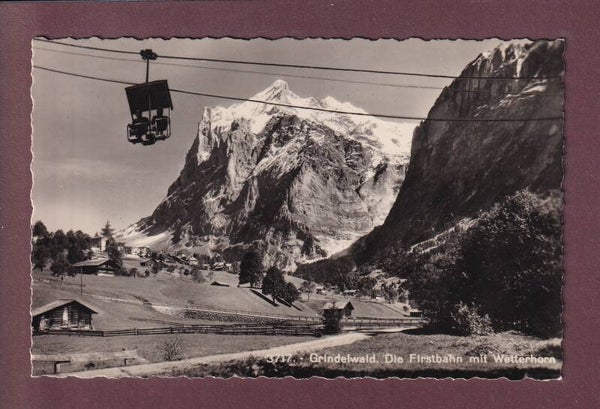 GRINDELWALD - Firstbahn - Wetterhorn