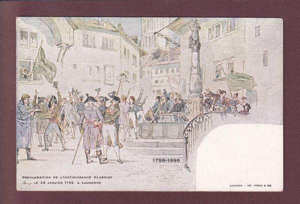 CANTON DE VAUD - Centenaire de l'indépendance