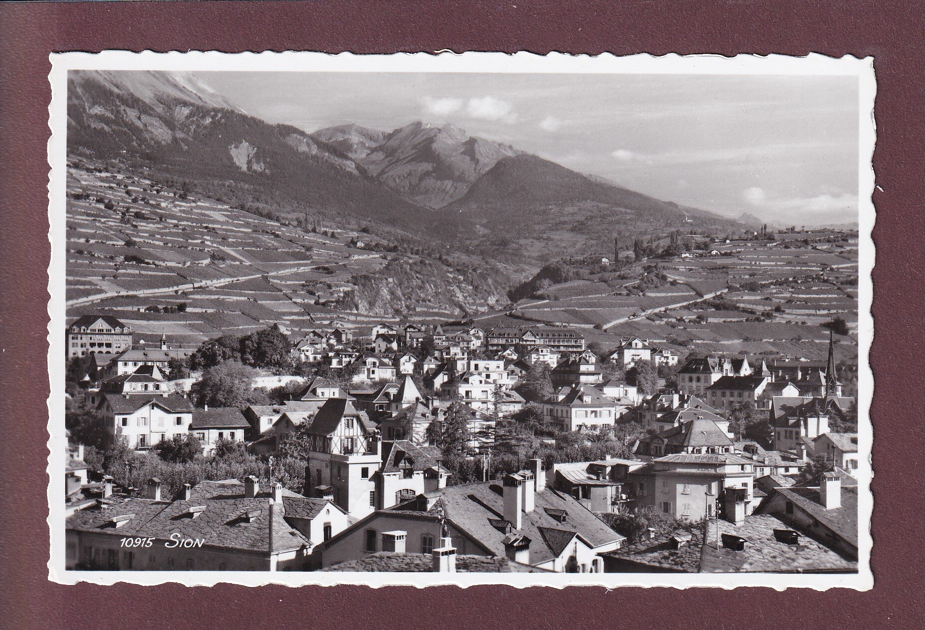 SION - Vue partielle