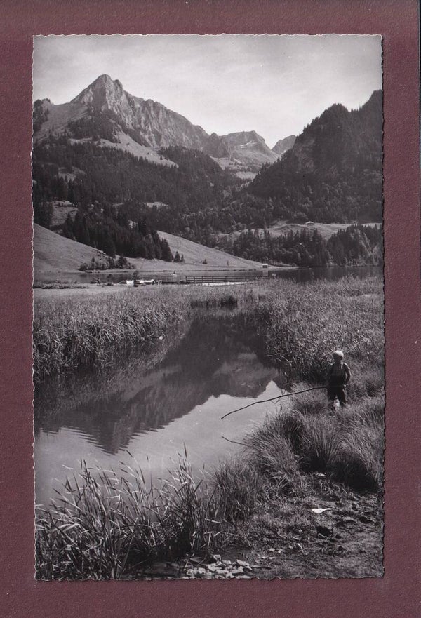 SCHWARZSEE / LAC NOIR - Pêcheur