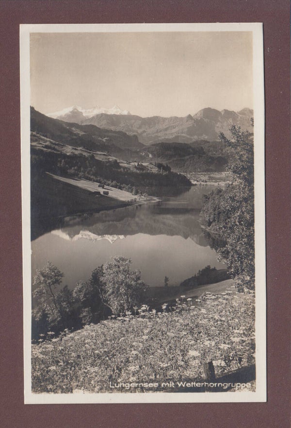LUNGERNSEE - Wetterhorngruppe