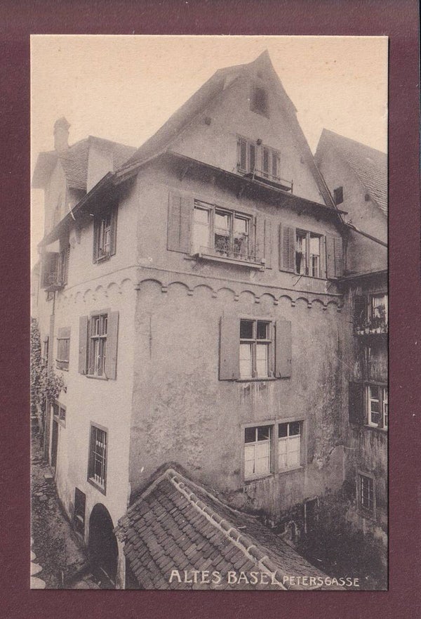 Altes BASEL - Petersgasse