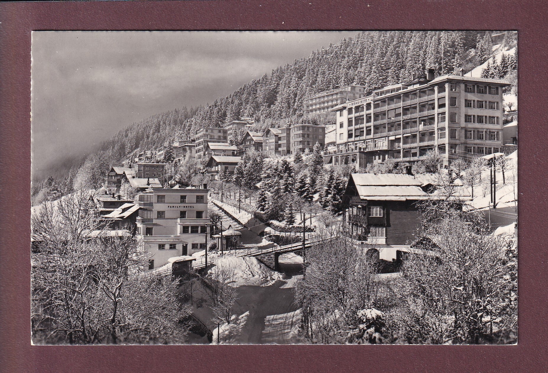 LEYSIN - Quartier Versmont - 1971