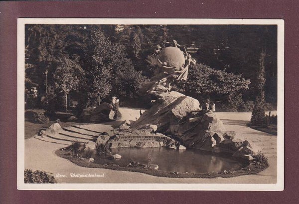 BERN - Weltpostdenkmal - 1926
