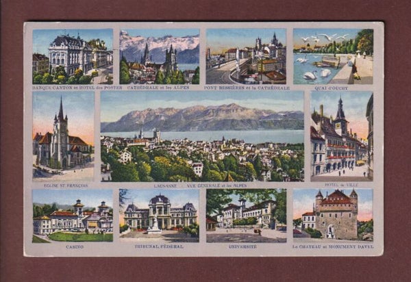 LAUSANNE - 11 images - 1925