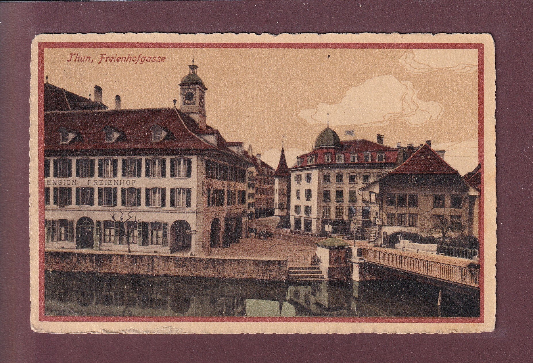 THUN - Freienhofgasse - Pension Freienhof