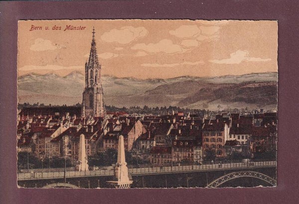 BERN - Münster - 1917