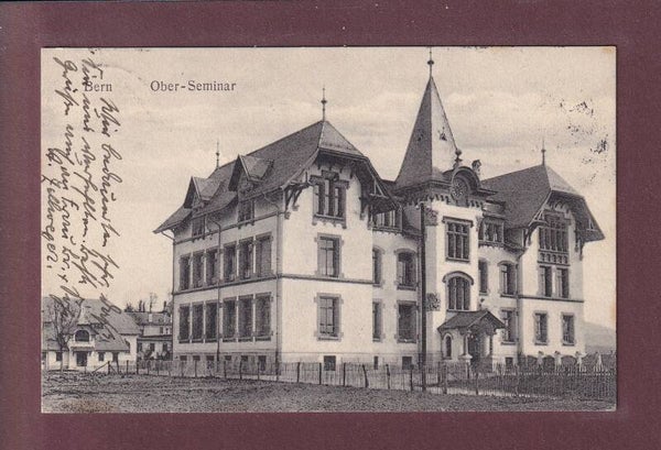 BERN - Ober-Seminar - 1911
