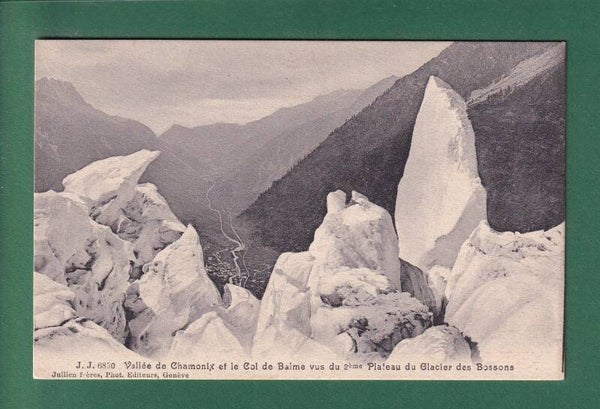 GLACIER DES BOSSONS - Vallée de Chamonix - Col de Balme
