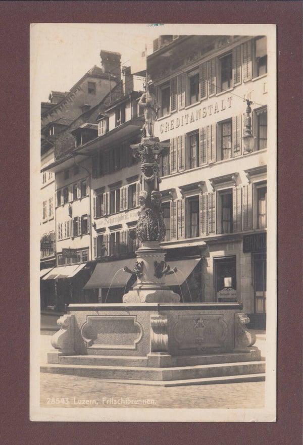 LUZERN - Fritschibrunnen