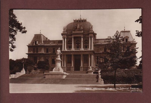 LAUSANNE - Tribunal Fédéral - 1922