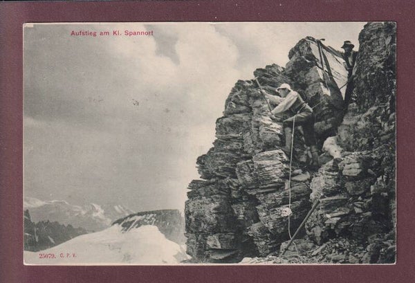 Aufstieg am Kl. SPANNORT - 1913
