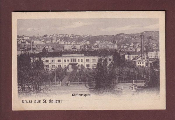 ST. GALLEN - Kantonsspital - 1920