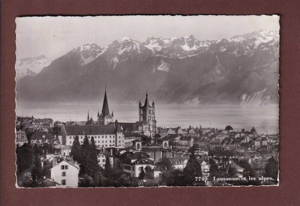LAUSANNE et les Alpes - 1941