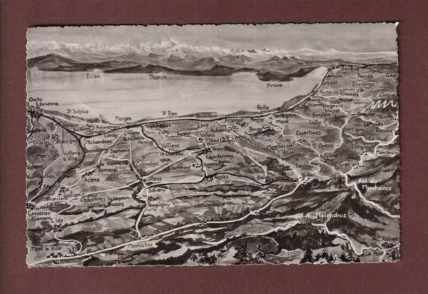 LAUSANNE et le bout du lac - 1949