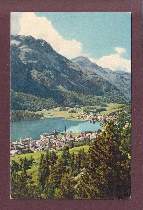 ST. MORITZ Dorf und Bad - Corvatsch - 1962