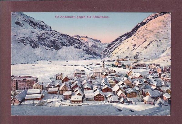 ANDERMATT gegen die Schöllenen