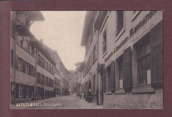 Altes BASEL - Petersgasse