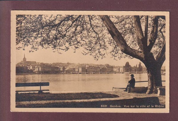 GENEVE - Bords du Rhône