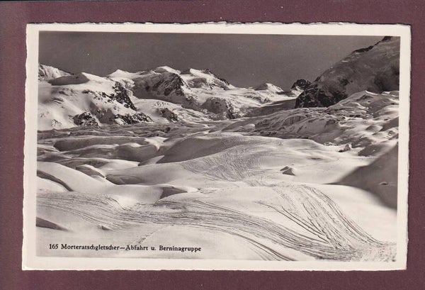 MORTERATSCHGLETSCHER - Abfahrt - Berninagruppe
