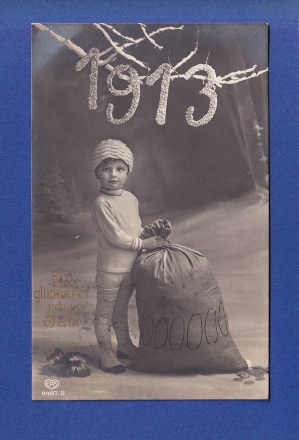 NEUJAHR - Kind - Reichtum - 1913