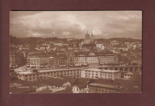 LAUSANNE - Vue partielle