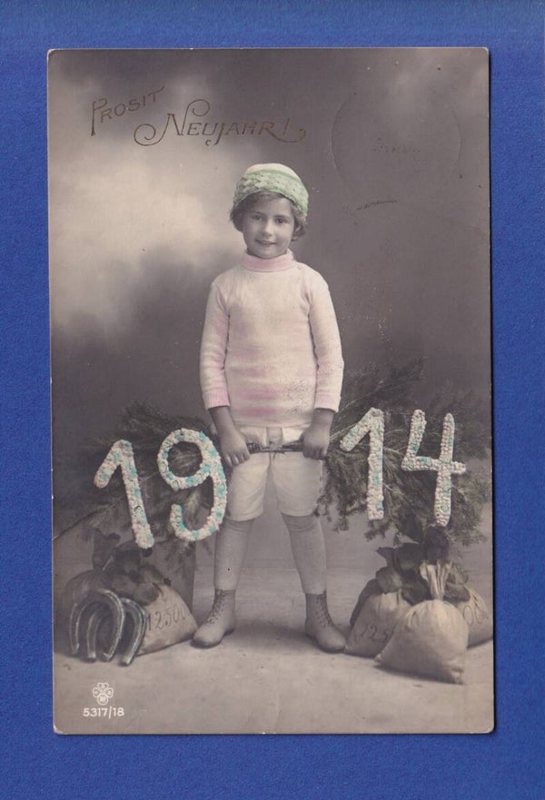 NEUJAHR - Kind - Reichtum - 1914