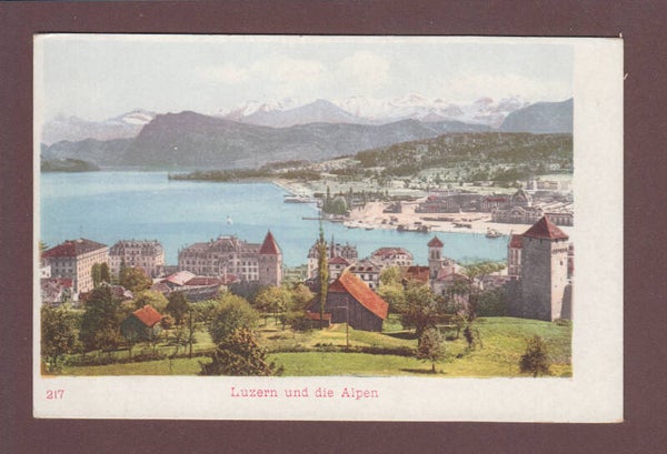 LUZERN und die Alpen