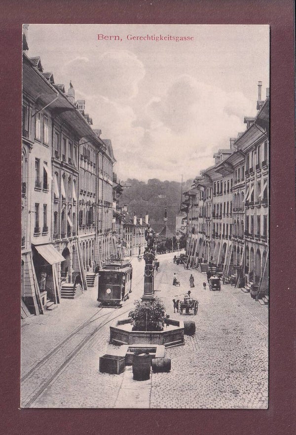 BERN - Gerechtigkeitsgasse - Tram