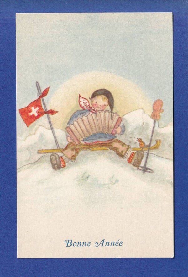 NOUVEL AN - Enfant - Neige
