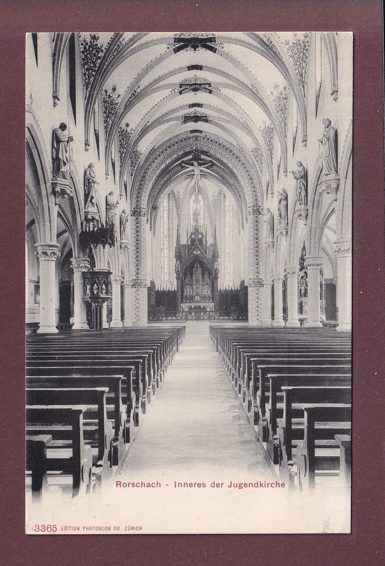 RORSCHACH - Inneres der Jugendkirche