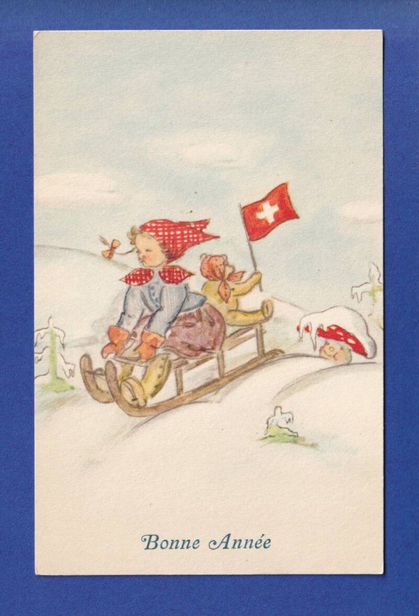 NOUVEL AN - Enfant - Neige