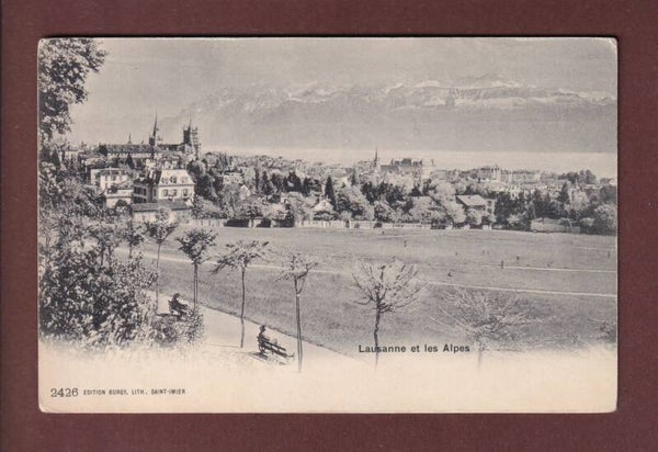 LAUSANNE et les Alpes
