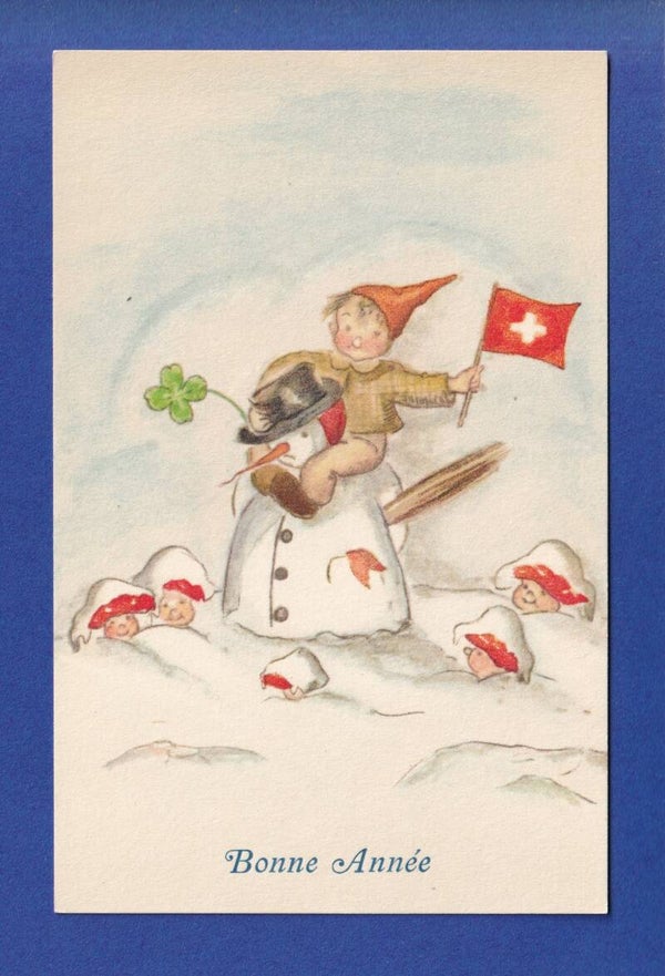 NOUVEL AN - Enfant - Neige