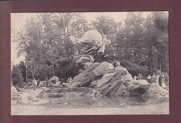 BERN - Weltpostdenkmal - Leute - 1909