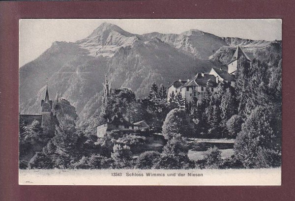 SCHLOSS WIMMIS - Niesen - 1910