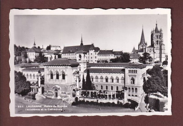 LAUSANNE - Palais de Rumine - Académie