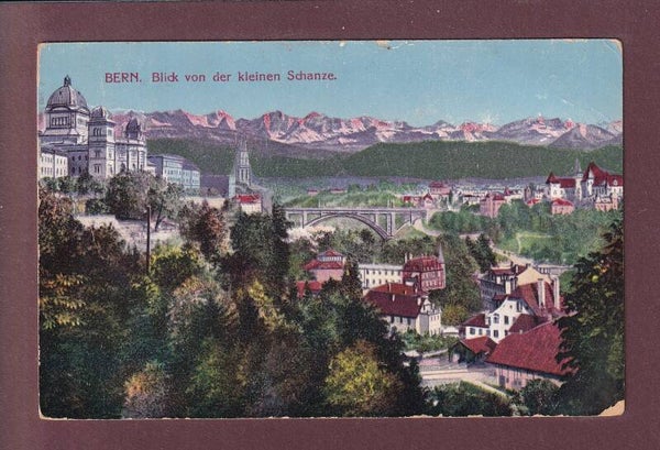 BERN - Blick von der kleinen Schanze - 1919