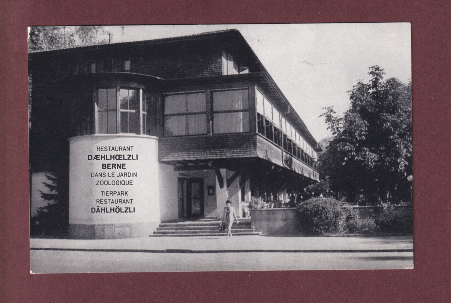 BERN - Tierpark - Restaurant Dählhölzli - 1949