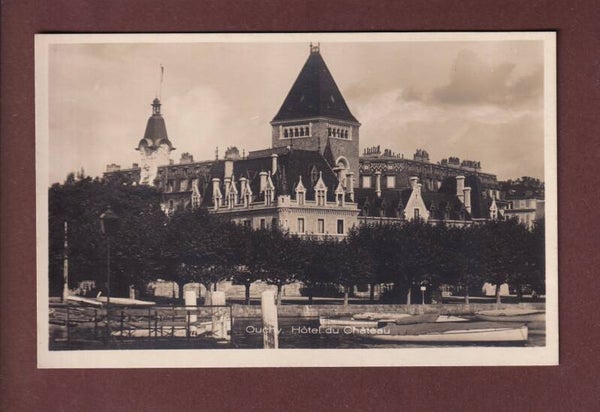 LAUSANNE - Château d'Ouchy - 1924