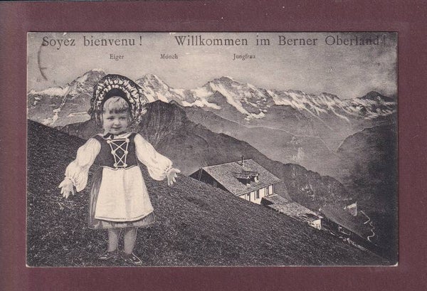 Willkommen im BERNER OBERLAND - Mädchen - 1906