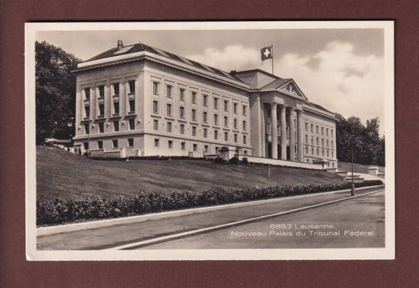 LAUSANNE - Palais du Tribunal Fédéral - 1927
