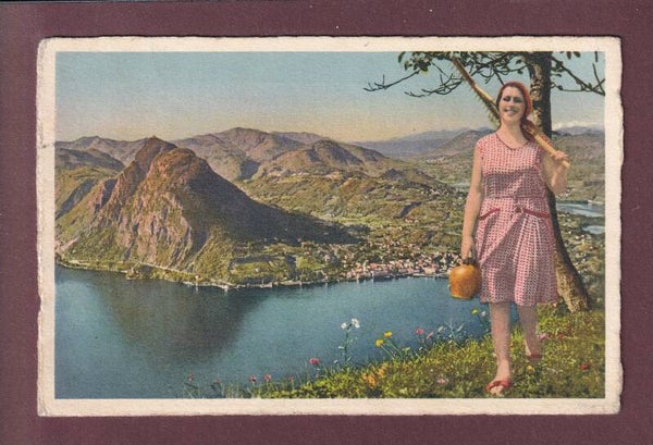 Saluti da LUGANO - Donna - 1947