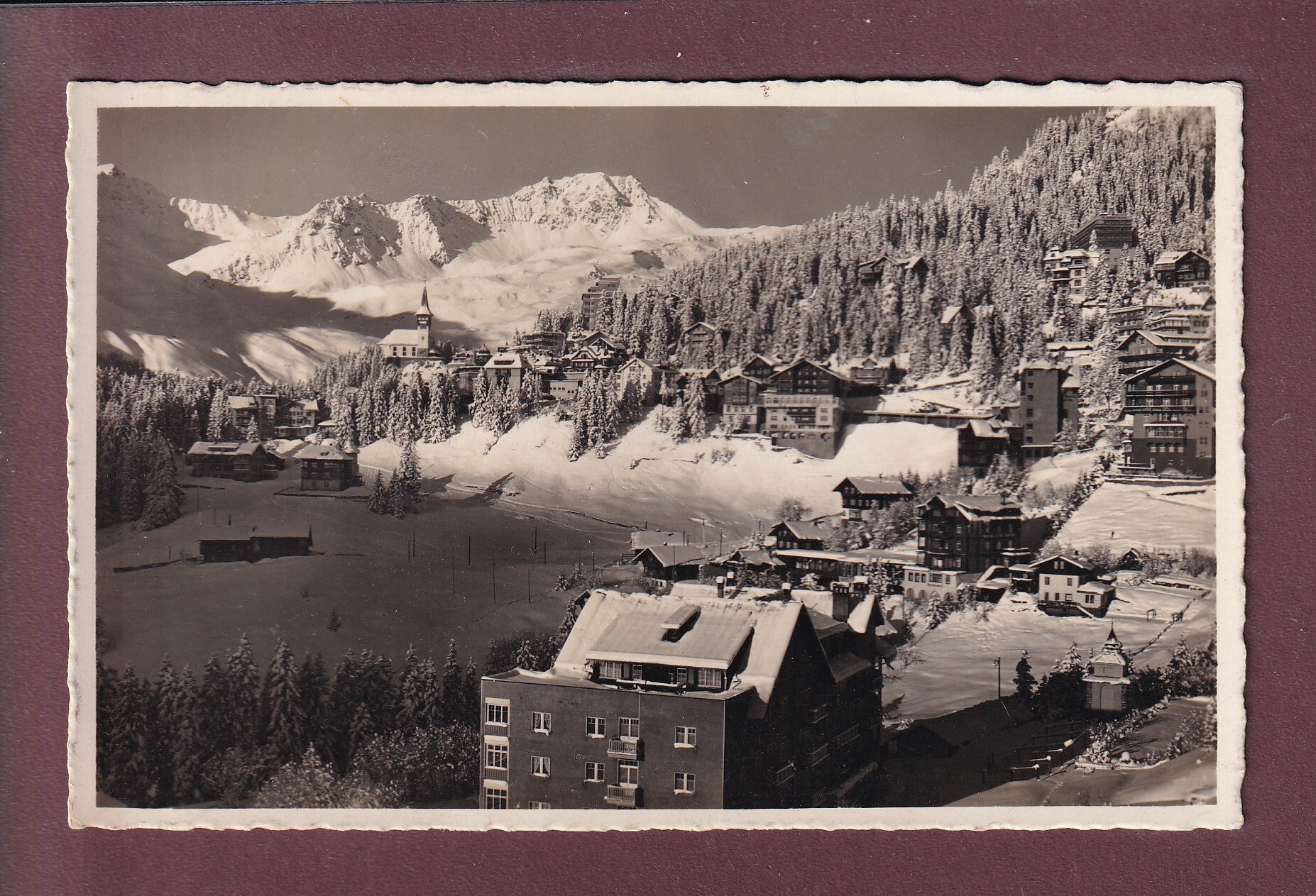 AROSA - Teilansicht - Morgenstunde