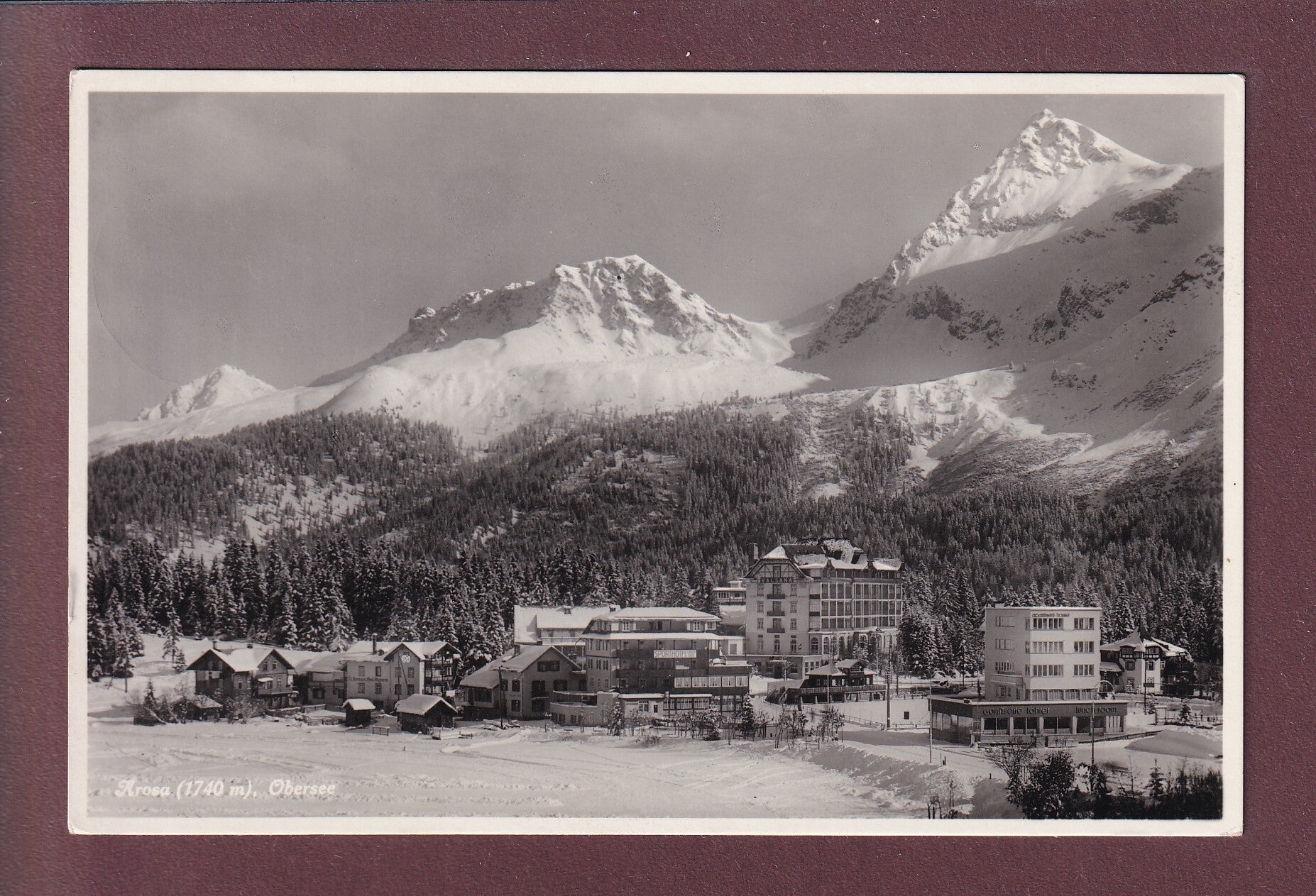 AROSA - Obersee - 1934