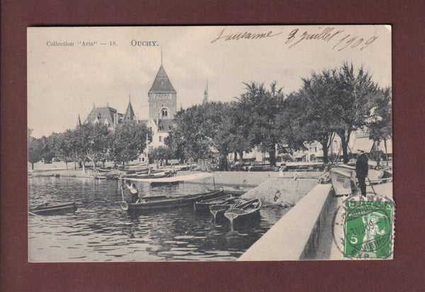LAUSANNE - Ouchy - 1909